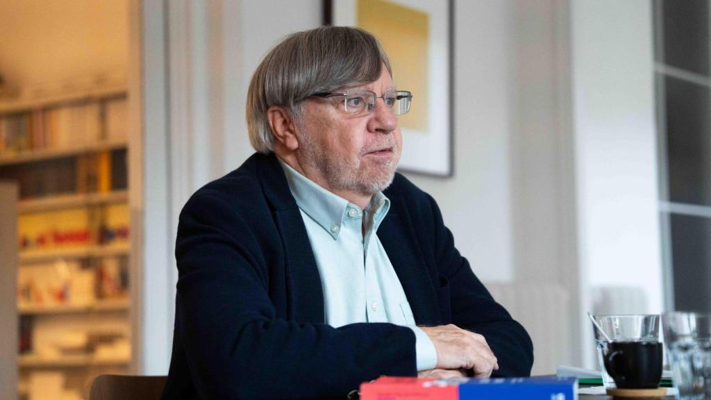 El politólogo Josep Maria Colomer en la entrevista con 'Letra Global'