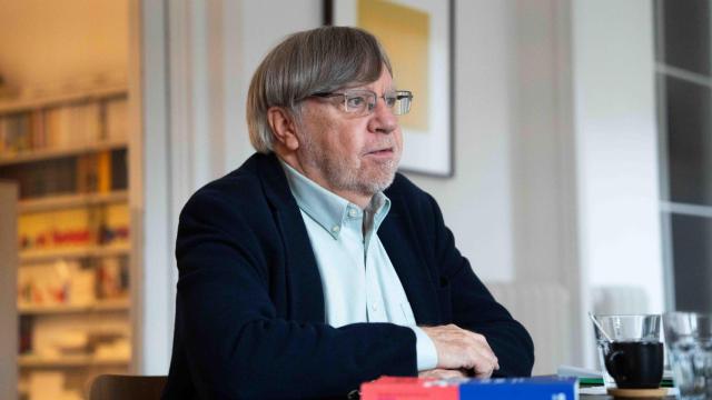 El politólogo Josep Maria Colomer en la entrevista con 'Letra Global'