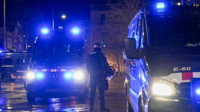 Fuerte dispositivo de los Mossos d'Esquadra (imagen de archivo)