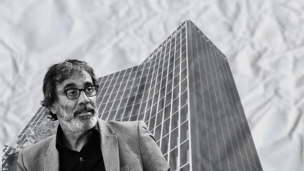 Tatxo Benet, presidente y CEO de Mediapro, y la sede del grupo