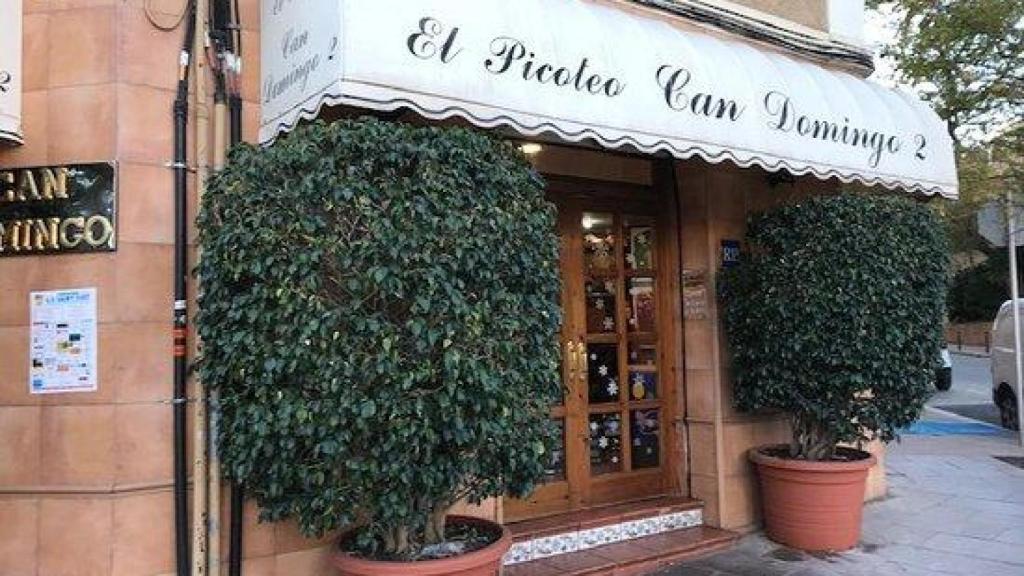 La fachada de El Picoteo Can Domingo