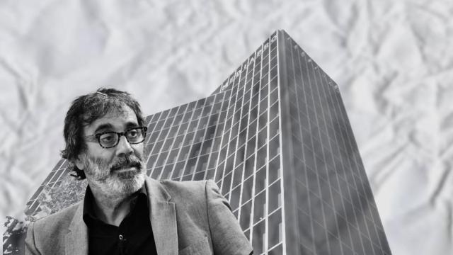 Tatxo Benet, presidente y CEO de Mediapro, y la sede del grupo