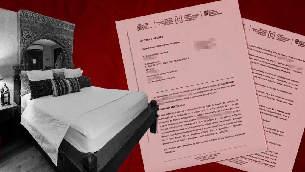Documentos de Inspección de Trabajo contra el burdel 'Top Damas' de Barcelona