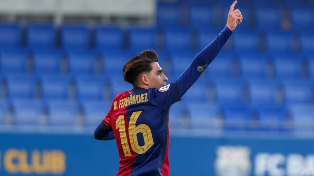 Toni Fernández empata el Barça B-Tarazona de Primera RFEF