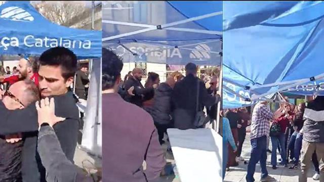 Ataque a una carpa de Aliança que dejó a un hombre inconsciente