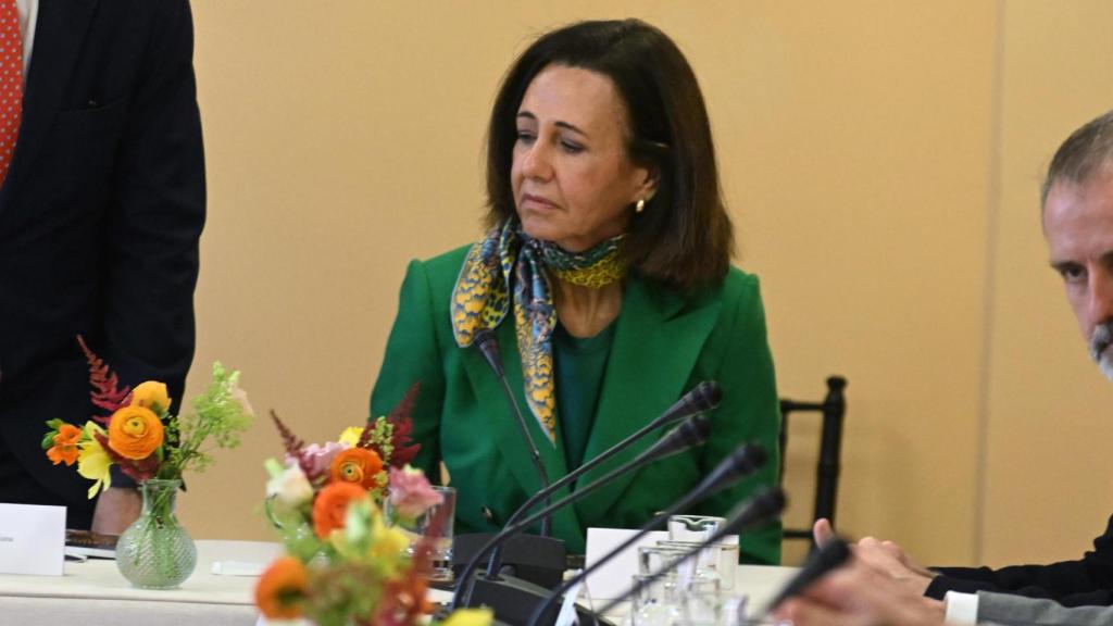 Ana Botín, presidenta del Banco Santander, en una imagen de archivo