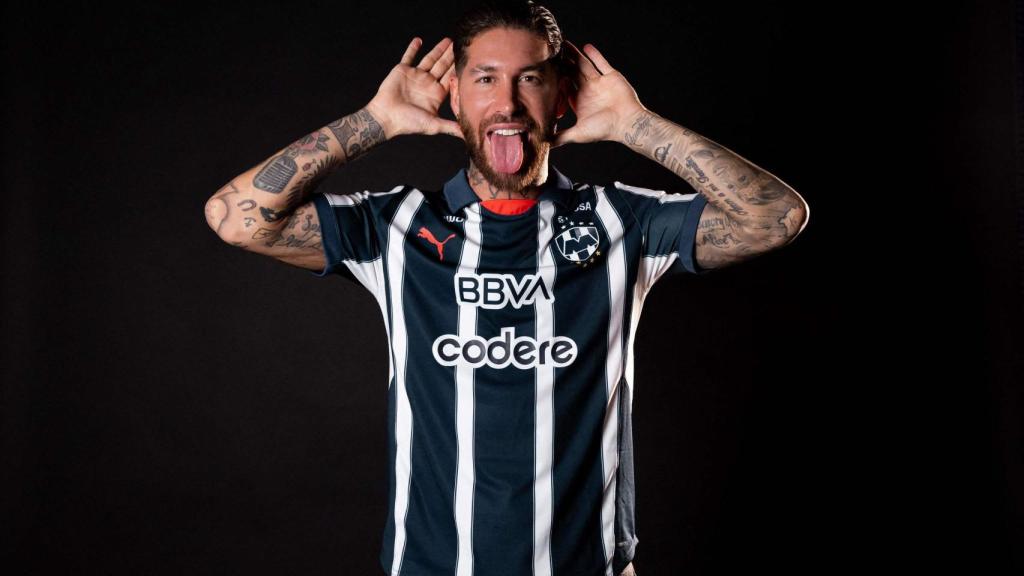 Sergio Ramos, con el Rayados