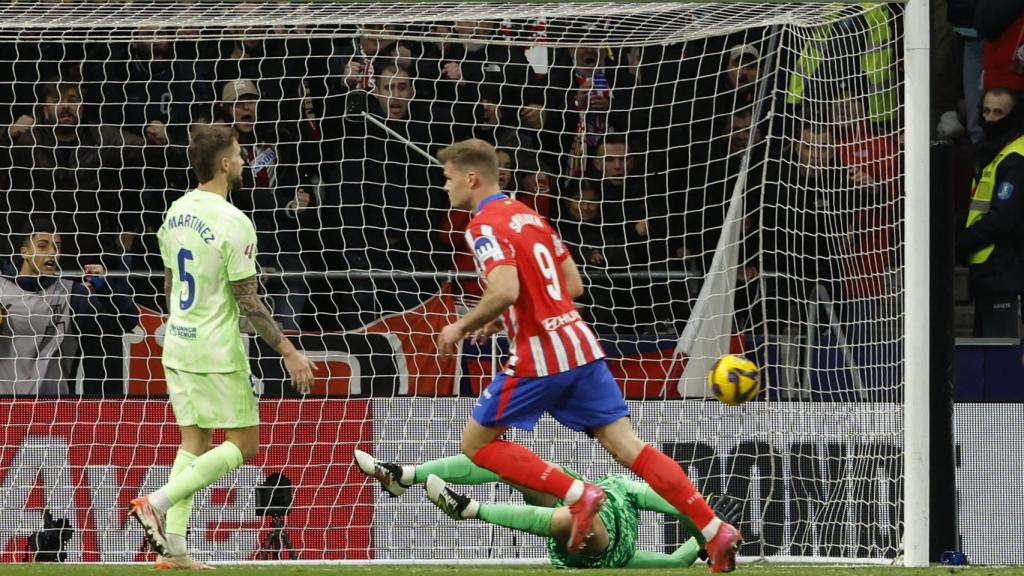 Alexander Sorloth vuelve a marcar al Barça con el Atlético de Madrid