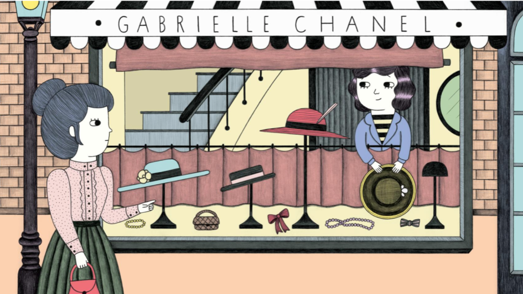 Ilustración de Ana Albero para 'Coco Chanel de Isabel Sánchez Vegara.