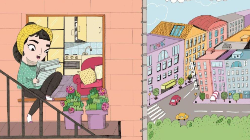 lustración de Amaia Arrazola para 'Audrey Hepburn de Isabel Sánchez Vegara.