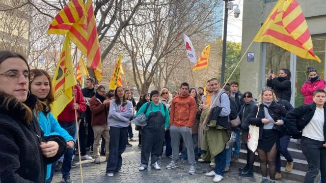 Los tres detenidos, en libertad en la Ciudad de la Justicia hoy