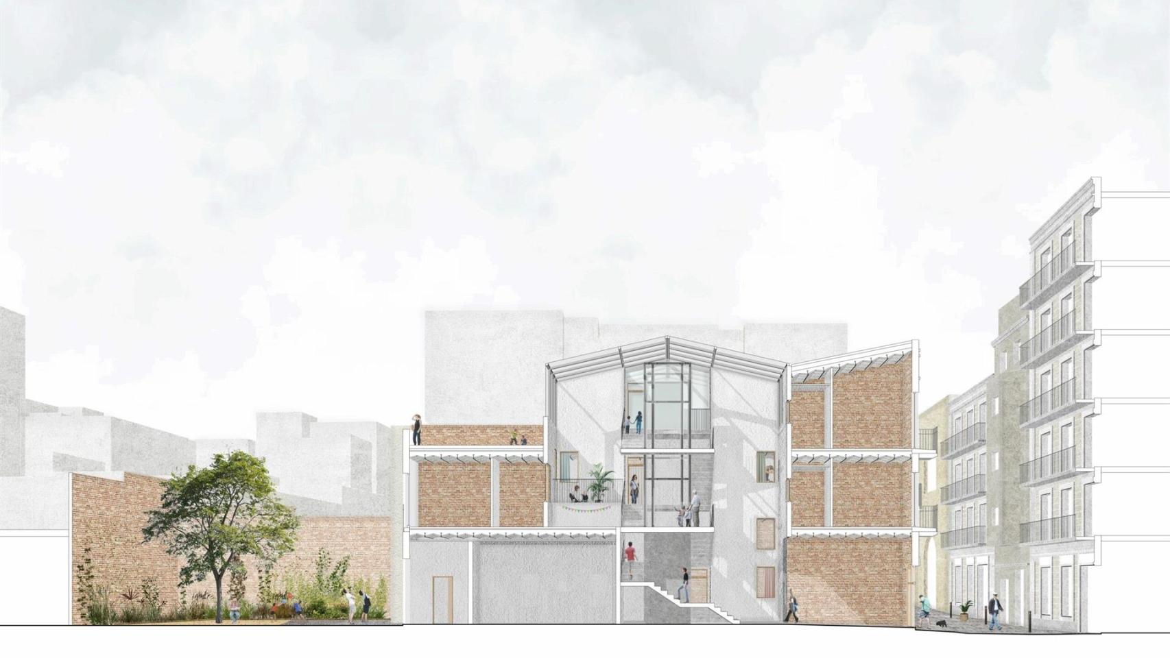 Imagen del proyecto de cooperativa en La Bordeta