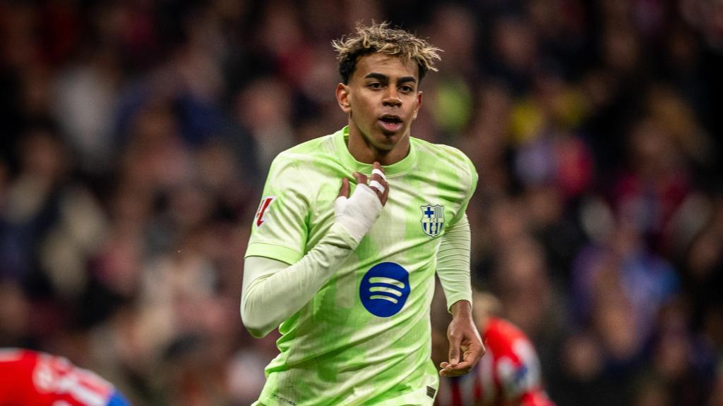 Lamine Yamal arranca la carrera con sabor a gloria tras marcar el gol de la remontada contra el Atlético de Madrid