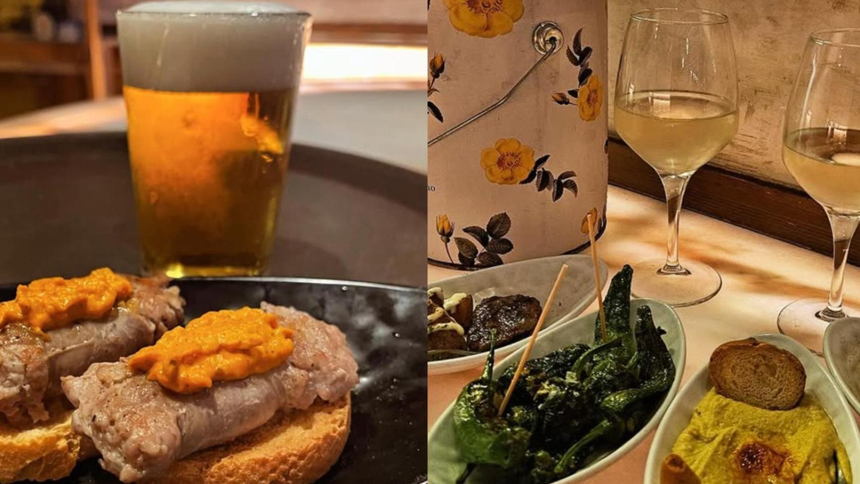 Tapas del bar que regala una con cada bebida