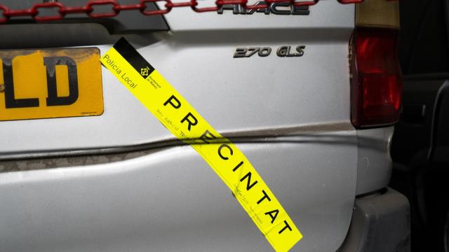 Imagen del depósito de vehículos de Mataró