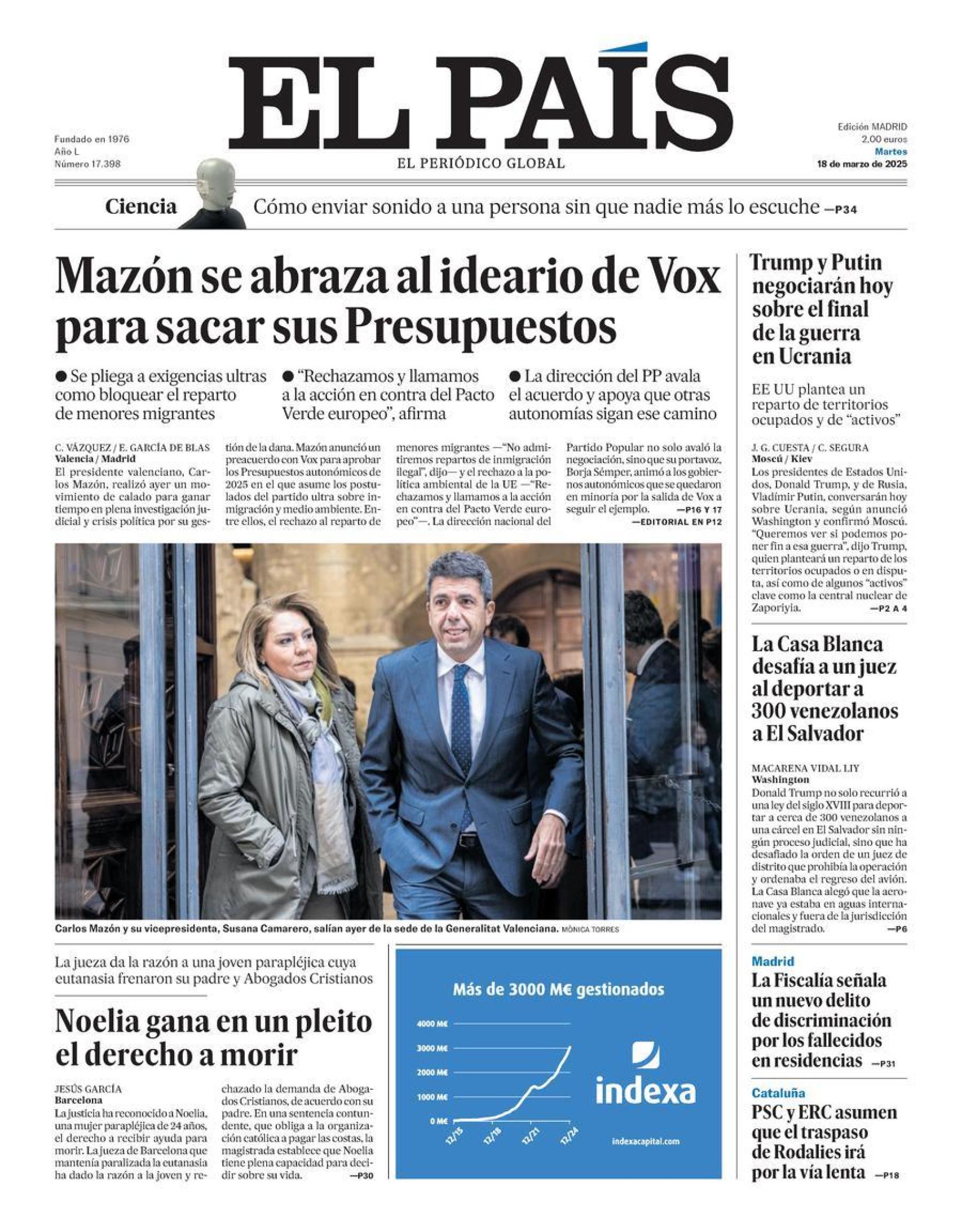 Portada El País