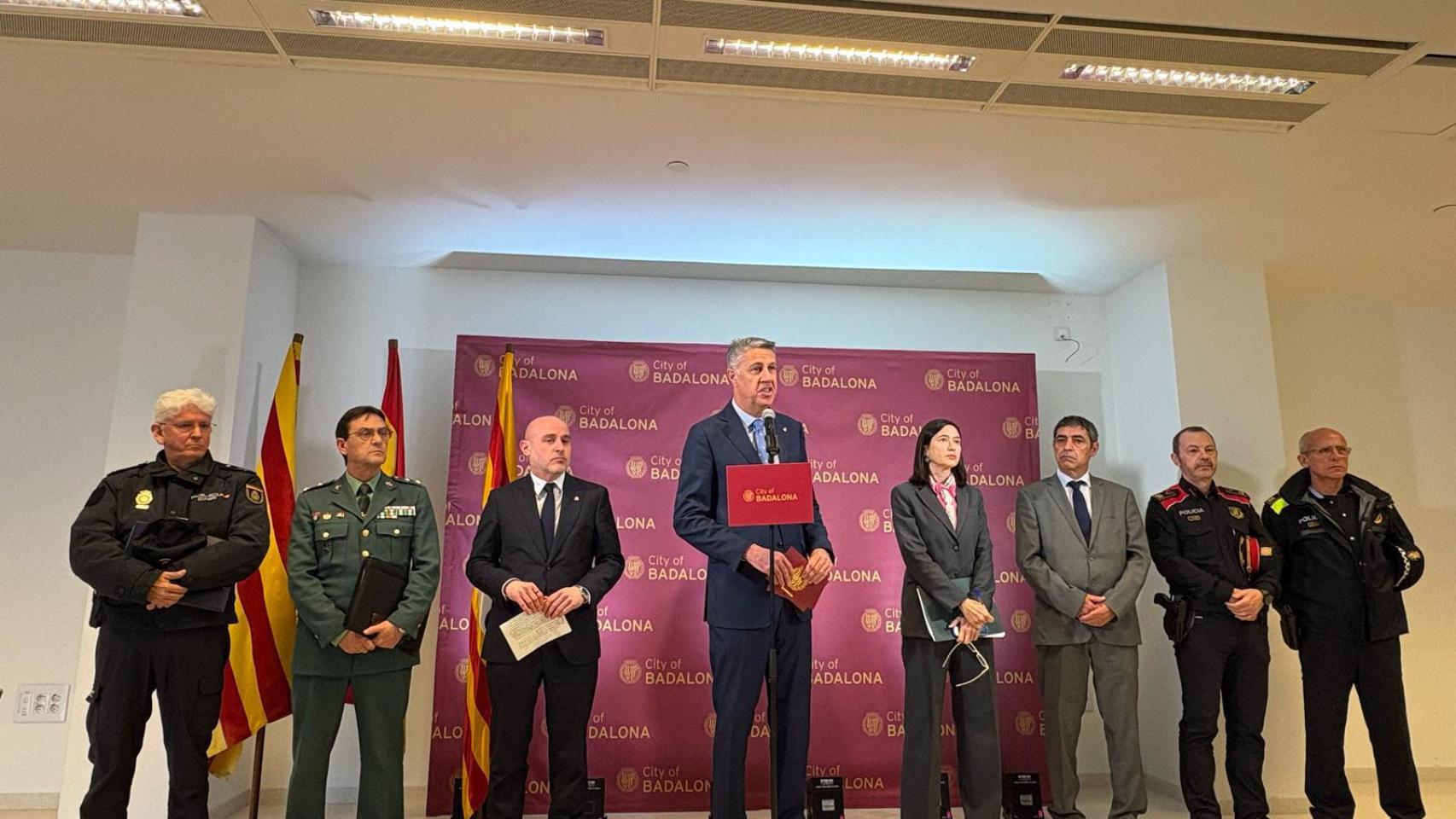 Celebración de la Junta Local de Seguridad en Badalona