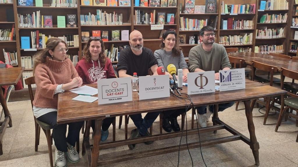 Los representantes de las plataformas educativas de Cataluña