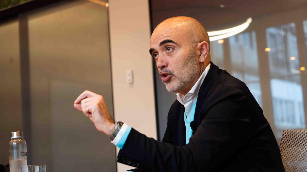 Daniel Sirera durante la entrevista con Crónica Global