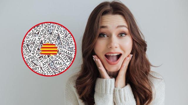 Fotomontaje persona sorprendida