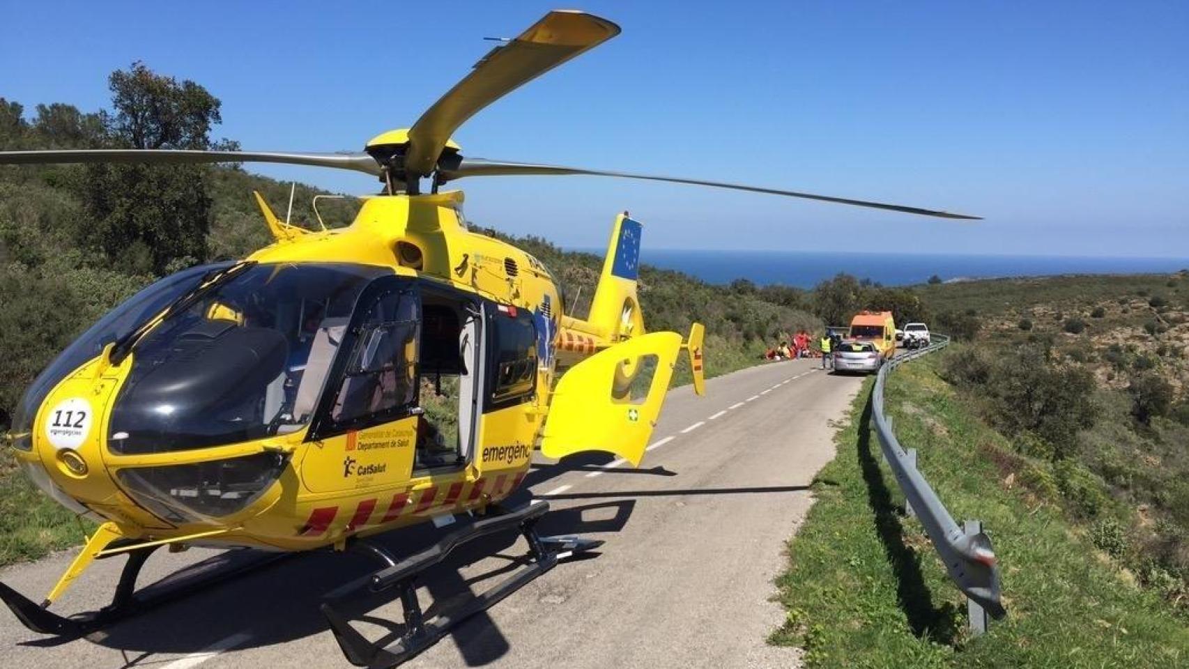 Helicóptero medicalizado del SEM