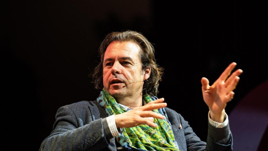 Andreu Jaume, en el evento de 'Letra Global' en el Liceu