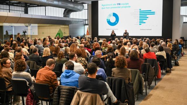 Imagen de la presentación de los CSIR en L'Hospitalet de Llobregat