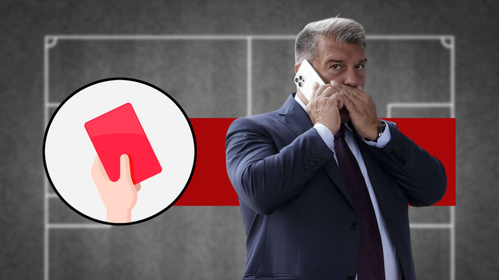 Tarjeta roja: Joan Laporta