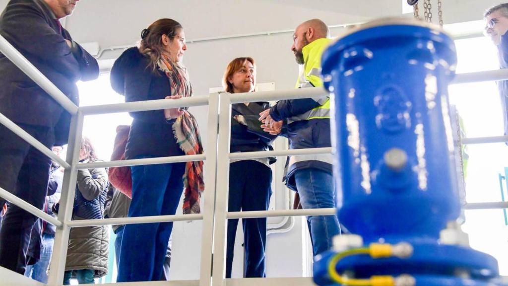 La 'consellera' Sílvia Paneque, en su visita a una infraestructura hídrica (imagen de archivo)