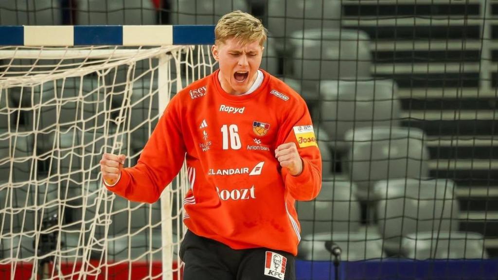 Viktor Hallgrimsson, portero que fichará por el Barça de balonmano