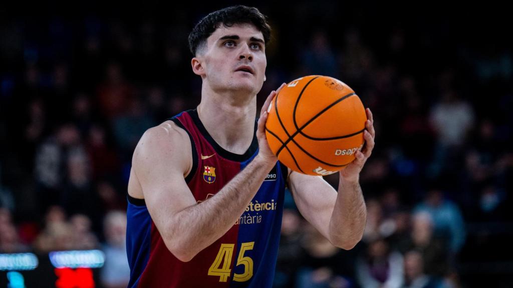 Raúl Villar, la jove perla del Barça de bàsquet nascuda el 2007