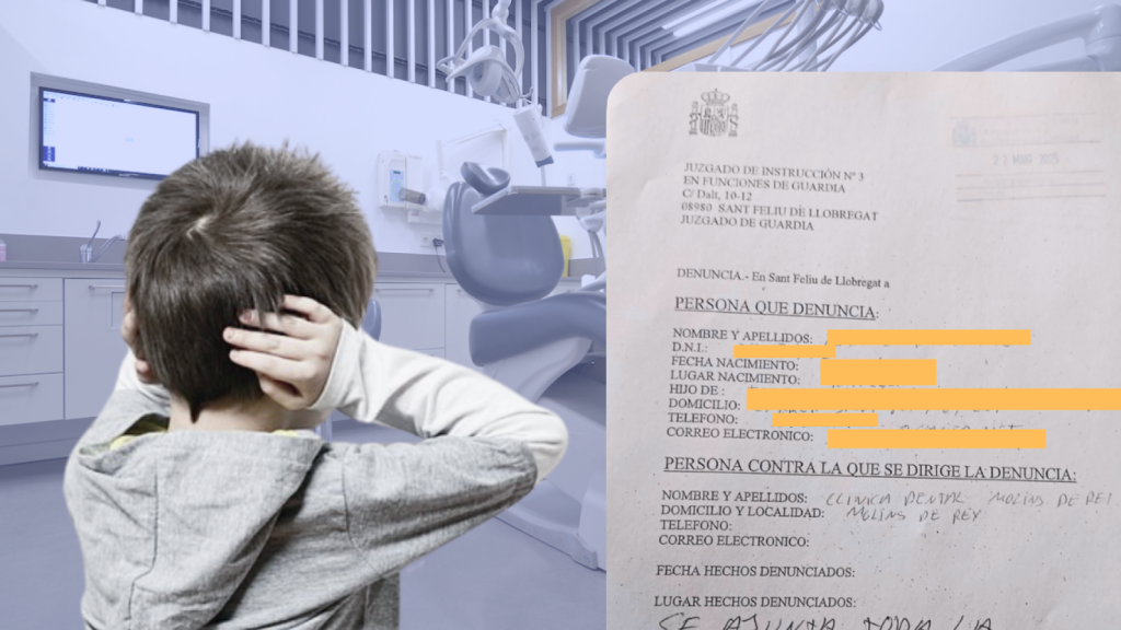 Un niño con autismo y la denuncia contra el Centre Dental Molins de Rei