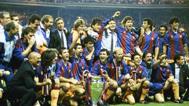 El Barça, campeón de Europa en 1992