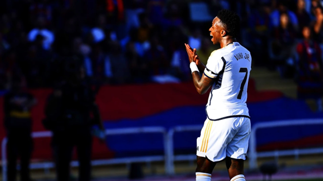 Carlo Ancelotti cambia a Vinicius en el clásico de 2023 en Montjuïc