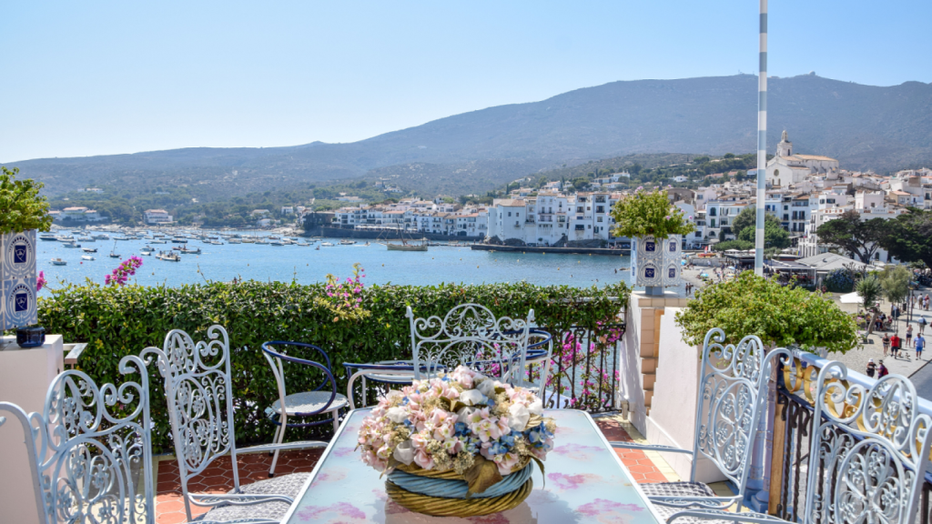Terraza de la Casa Serinyana