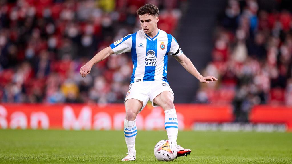 Imagen de archivo de Adrià Pedrosa en su etapa de jugador en el RCD Espanyol