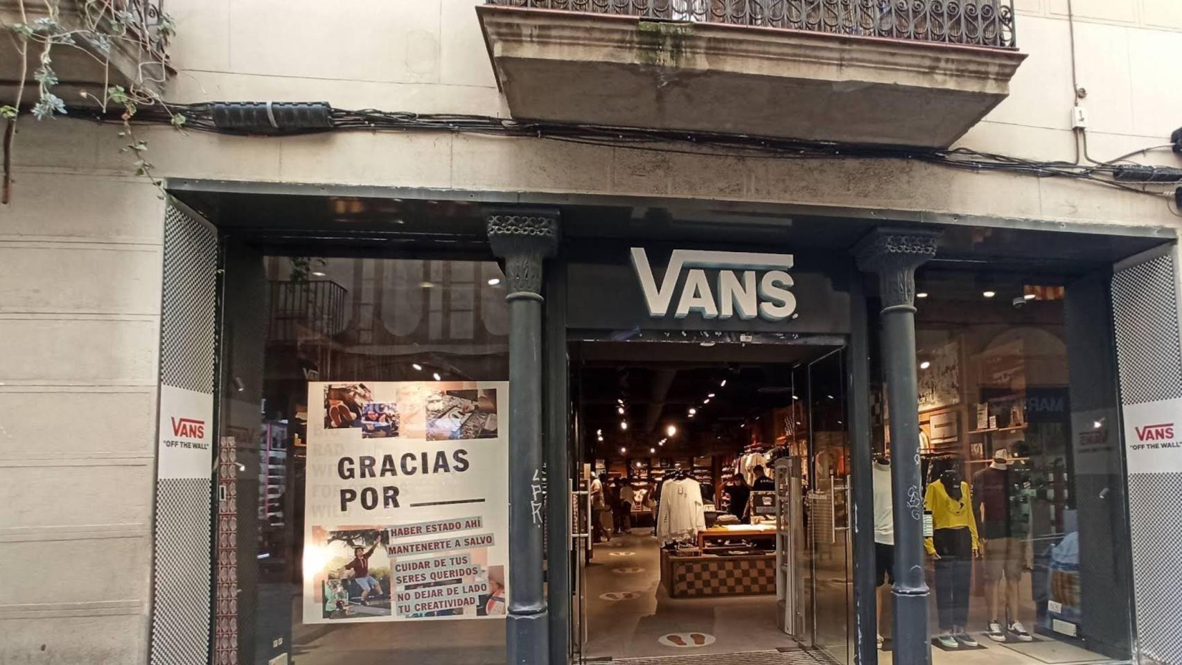 Tienda de la marca Vans, del grupo VF Apparel España