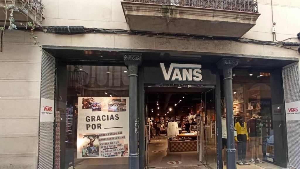 Tienda de la marca Vans, del grupo VF Apparel España