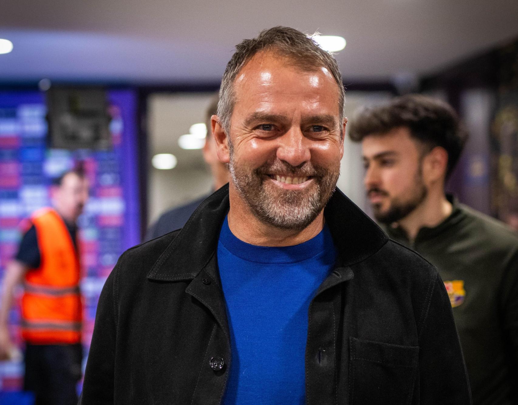 Hansi Flick, invitado de lujo en el Barça de basket-Bayern de Múnich de Euroliga en el Palau Blaugrana