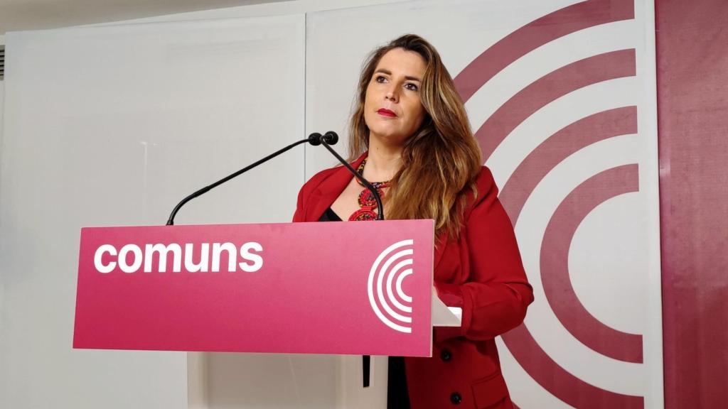 La coordinadora de los Comuns