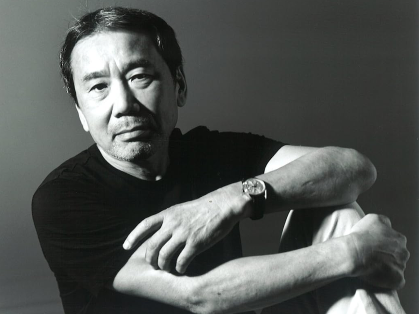 Retrato de Haruki Murakami