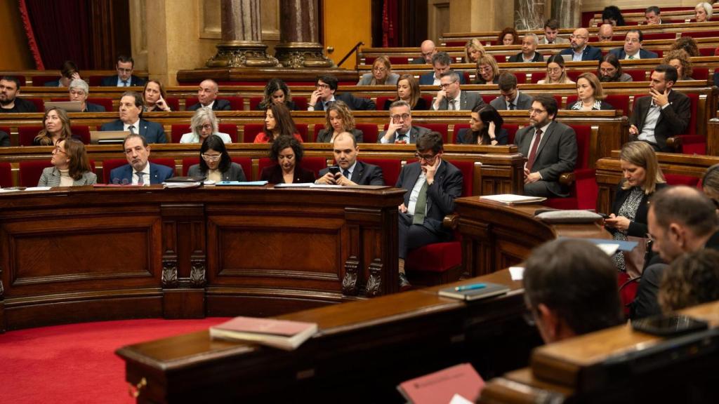 Sesión de control en el Parlament este miércoles  26 de marzo
