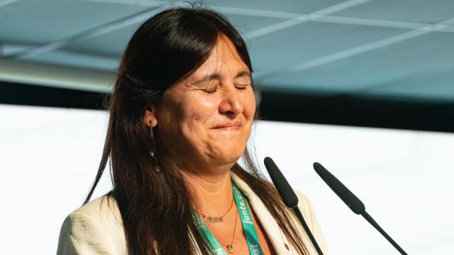 La expresidenta de Junts Laura Borràs