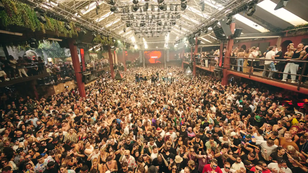 Imagen del interior de Amnesia Ibiza