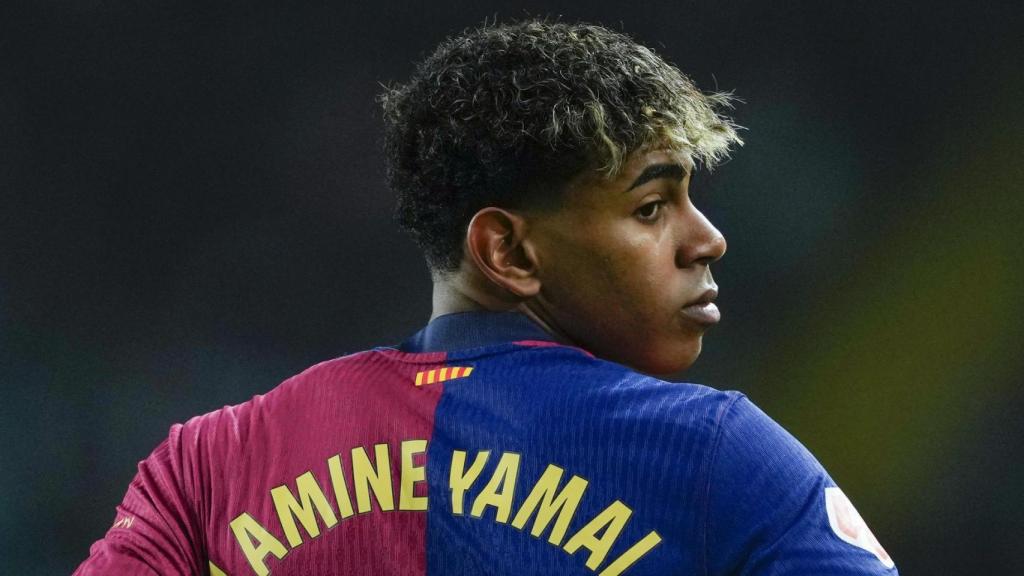 Fotogaleria del Barça-Osasuna: Lamine Yamal, d'esquena