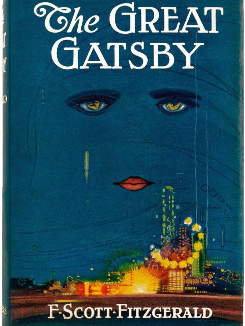 Detalle de la portada 'El Gran Gatsby', de Fitzgerald