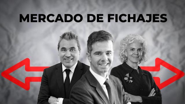 Imagen conjunta de Josep Maria Recasens (Ampere), Juan Ignacio Prat (Santander) y Amparo Moraleda (Caixabank)