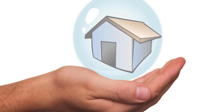 Hogar dentro de una burbuja