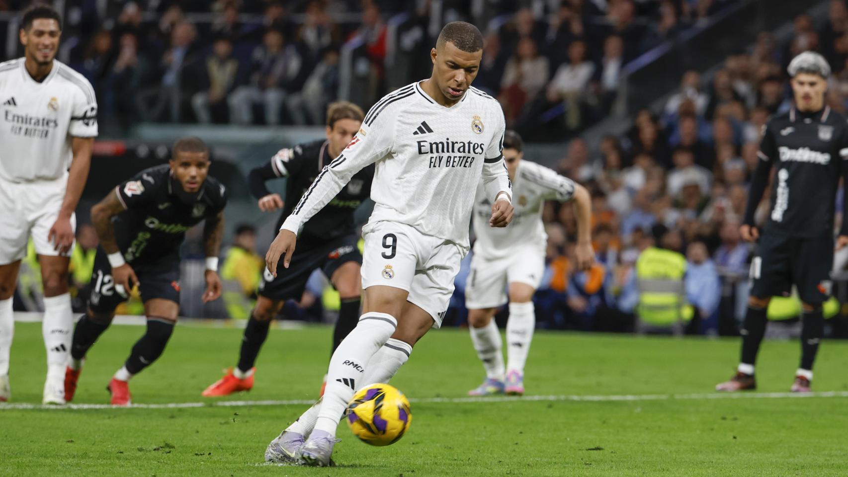 Kylian Mbappé marca de Panenka en el Real Madrid-Leganés