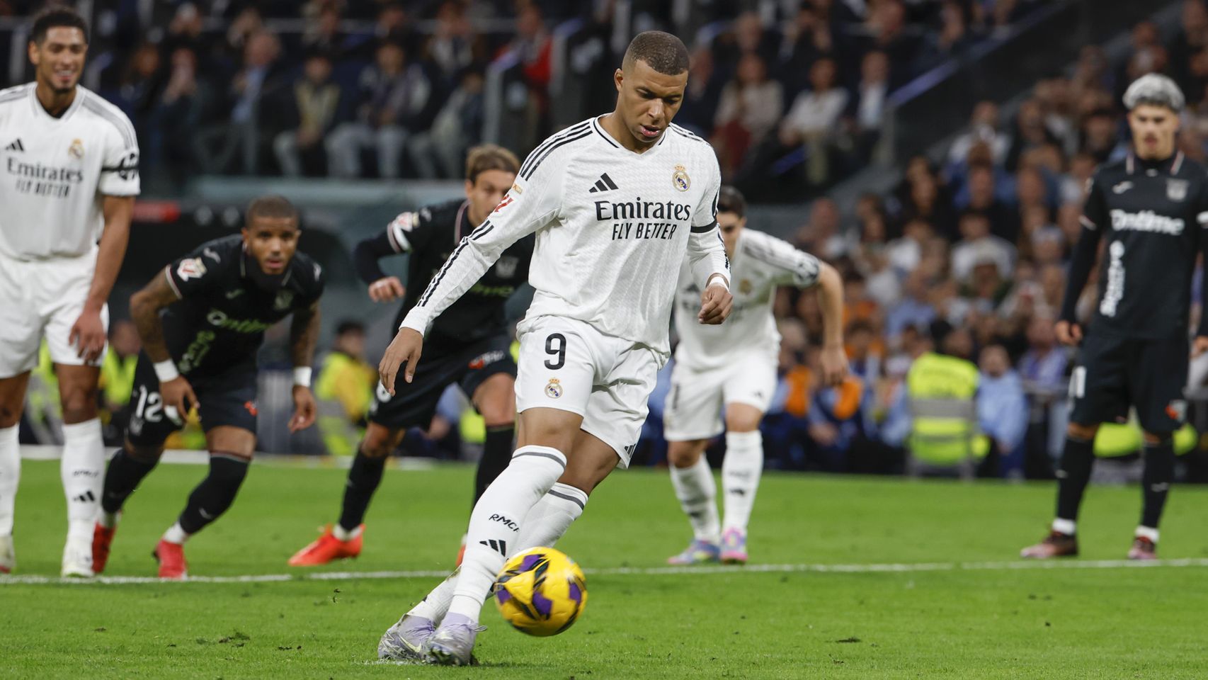 Kylian Mbappé marca de Panenka en el Real Madrid-Leganés